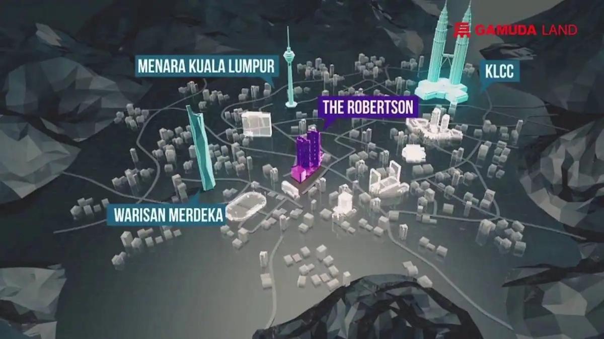 Meta @ Robertson Kl Bukit Bintang Apartman Kuala Lumpur Kültér fotó
