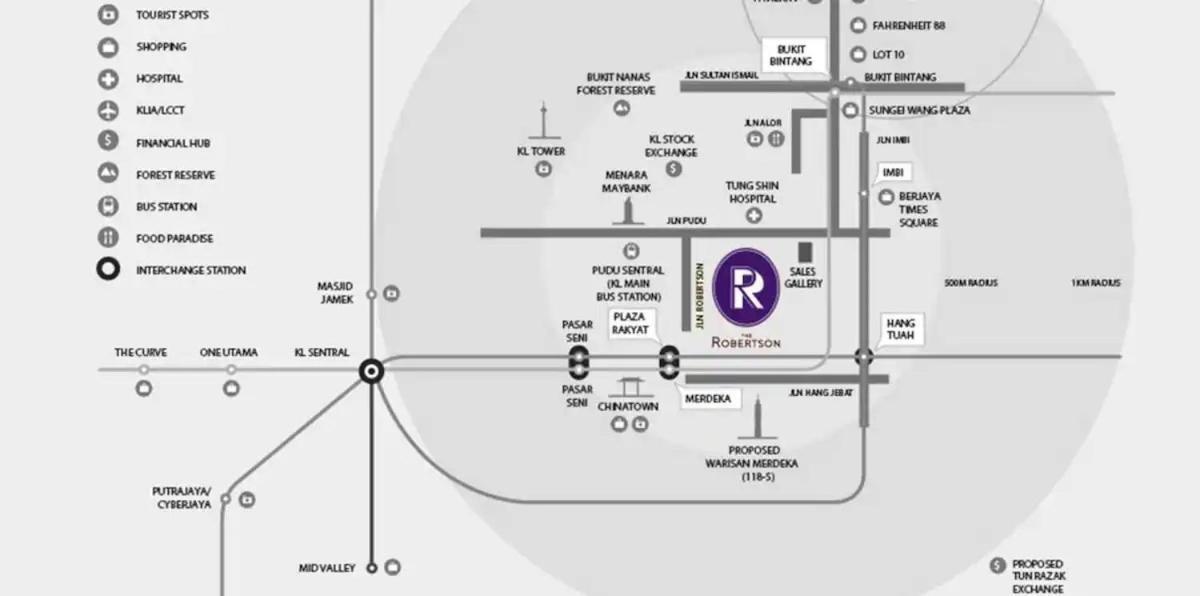 Meta @ Robertson Kl Bukit Bintang Apartman Kuala Lumpur Kültér fotó